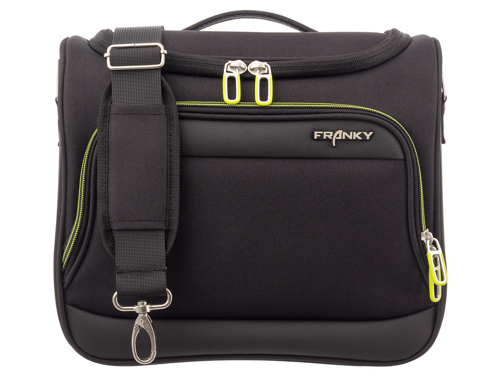 Franky Beautycase Beautycase T27-F Weichgepäck Reisegpäck (1-tlg), Trolleyaufsteckfunktion