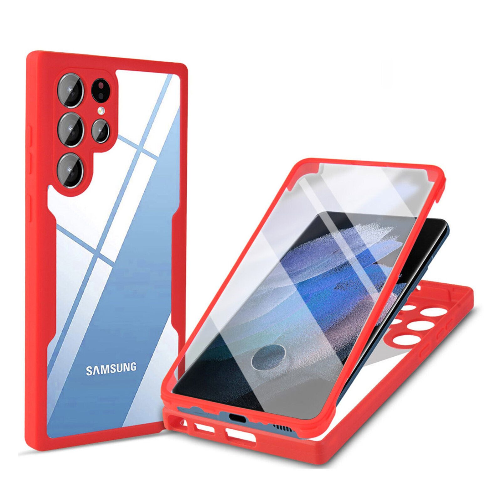 Handyhülle für Samsung Galaxy S22 Ultra TPU Schutzcase