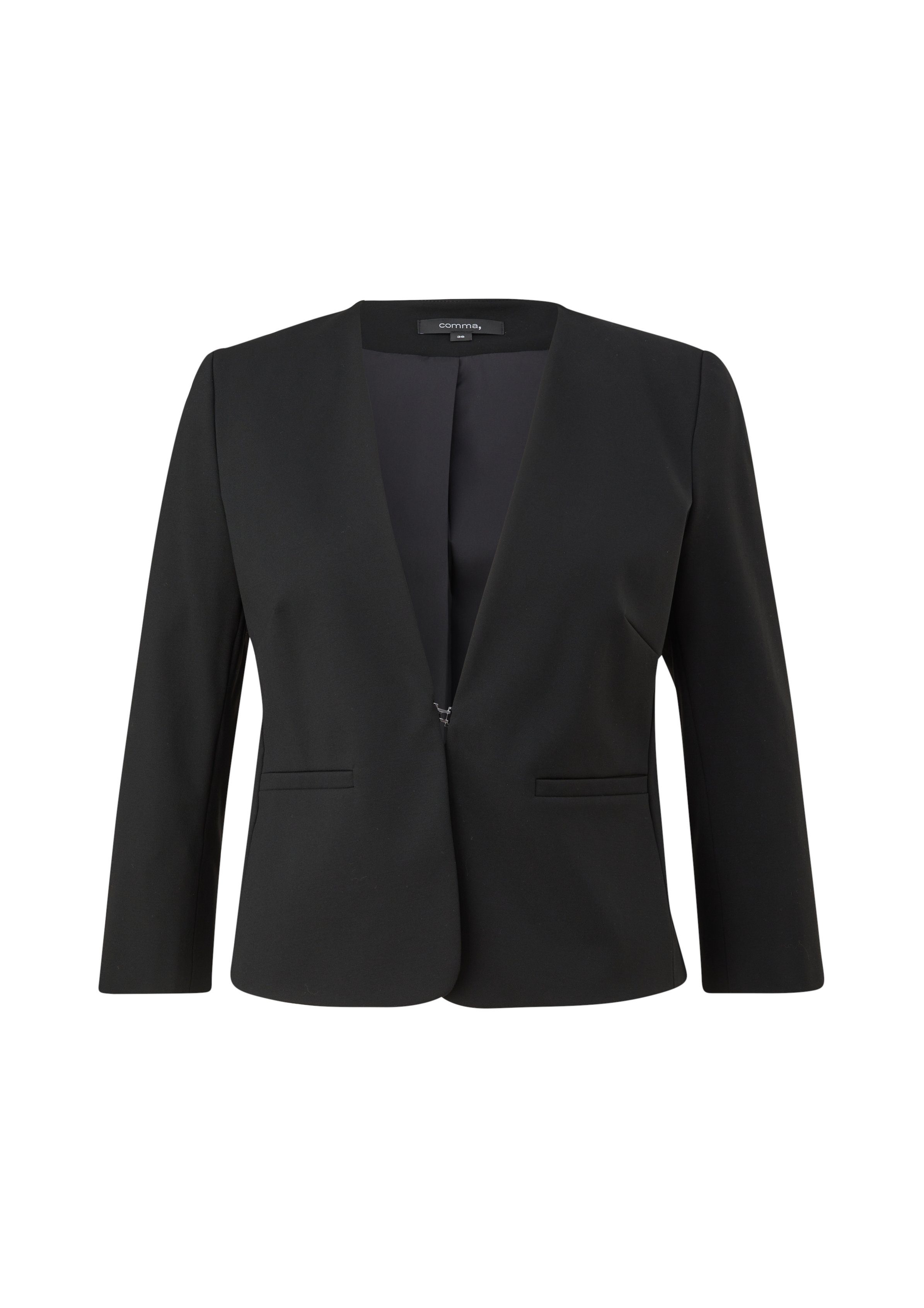 Jackenblazer Blazer mit kurzem Schnitt