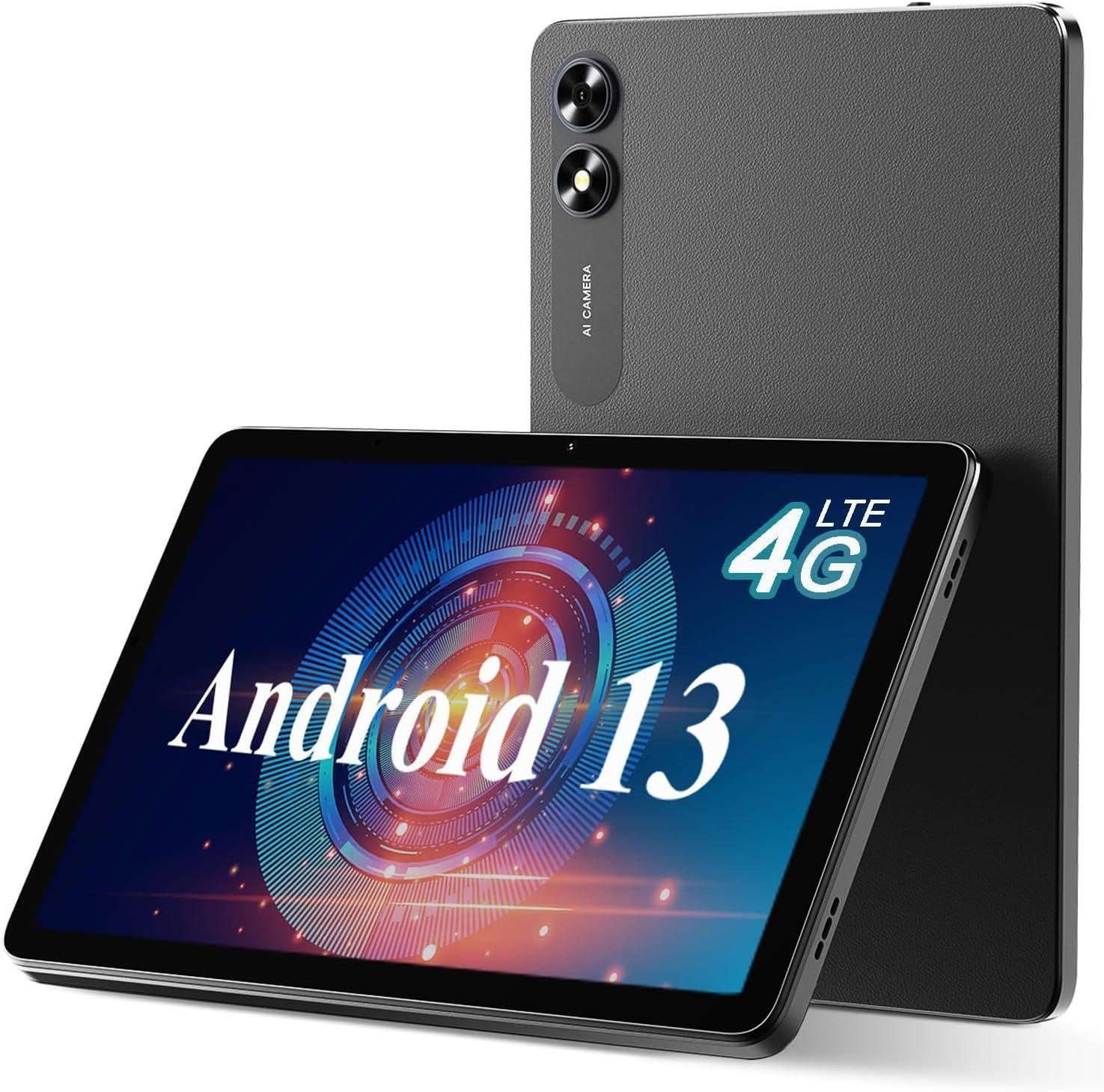 UMIDIGI G3 Einen Bildschirm Projizieren 1200 * 800HD, 2023 Tablet (10.1", 32 GB, Andriod 13, 4G, mit SIM Card Slot+WiFi BT5.0 6000mAh 8MP+8MP Tablet mit OTG/GPS/Type C)