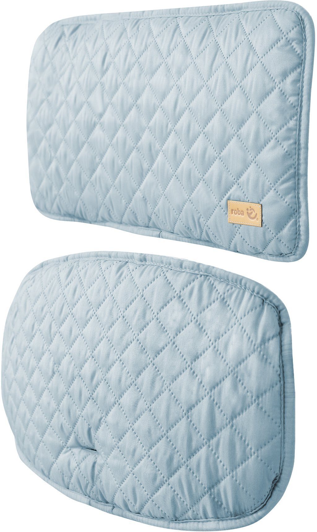 roba® Подкладки для сидения Style Frosty green, (2-tlg), passend zu den Hochstühlen Nature Up