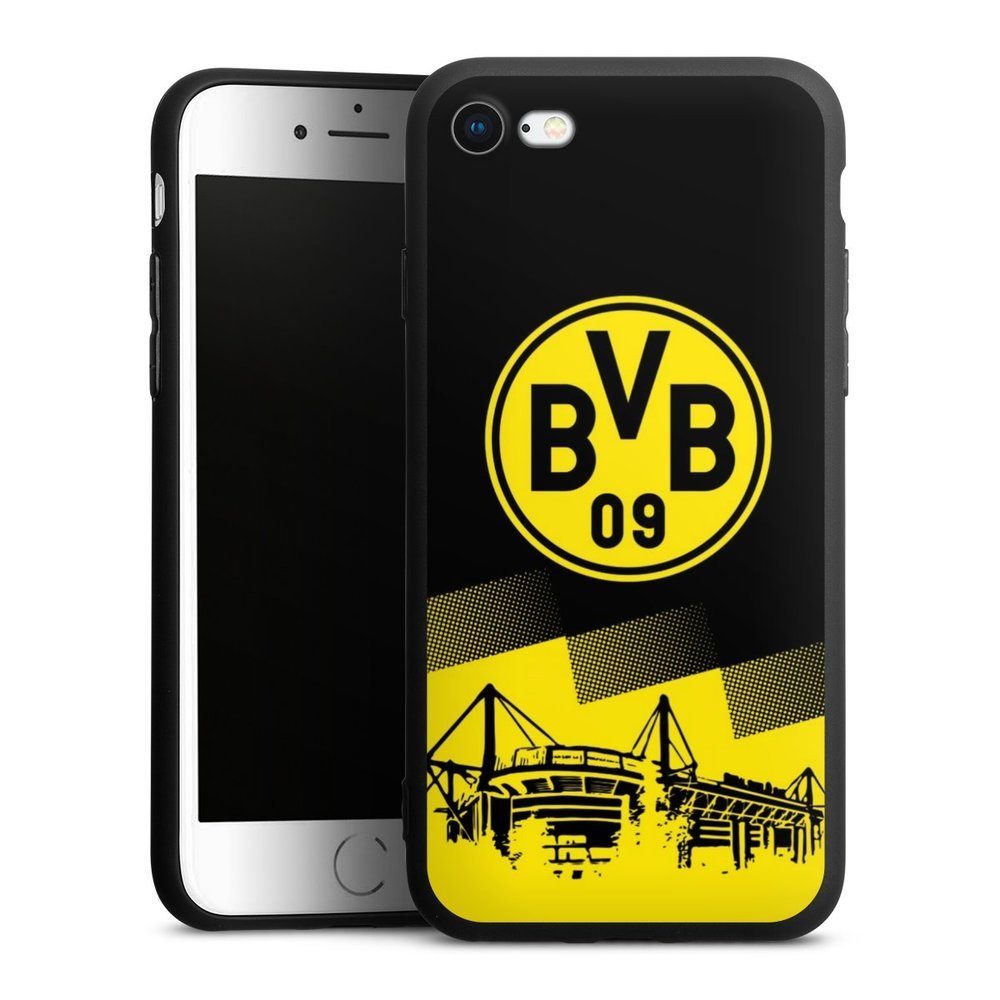 DeinDesign Handyhülle BVB Borussia Dortmund Stadion BVB Two Tone, Apple iPhone  7 Silikon Hülle Premium Case Handy Schutzhülle
