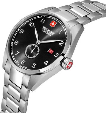 Swiss Military Hanowa Quarzuhr LYNX, SMWGH0000704, Armbanduhr, Herrenuhr, Schweizer Uhr, Datum, Saphirglas, Swiss Made