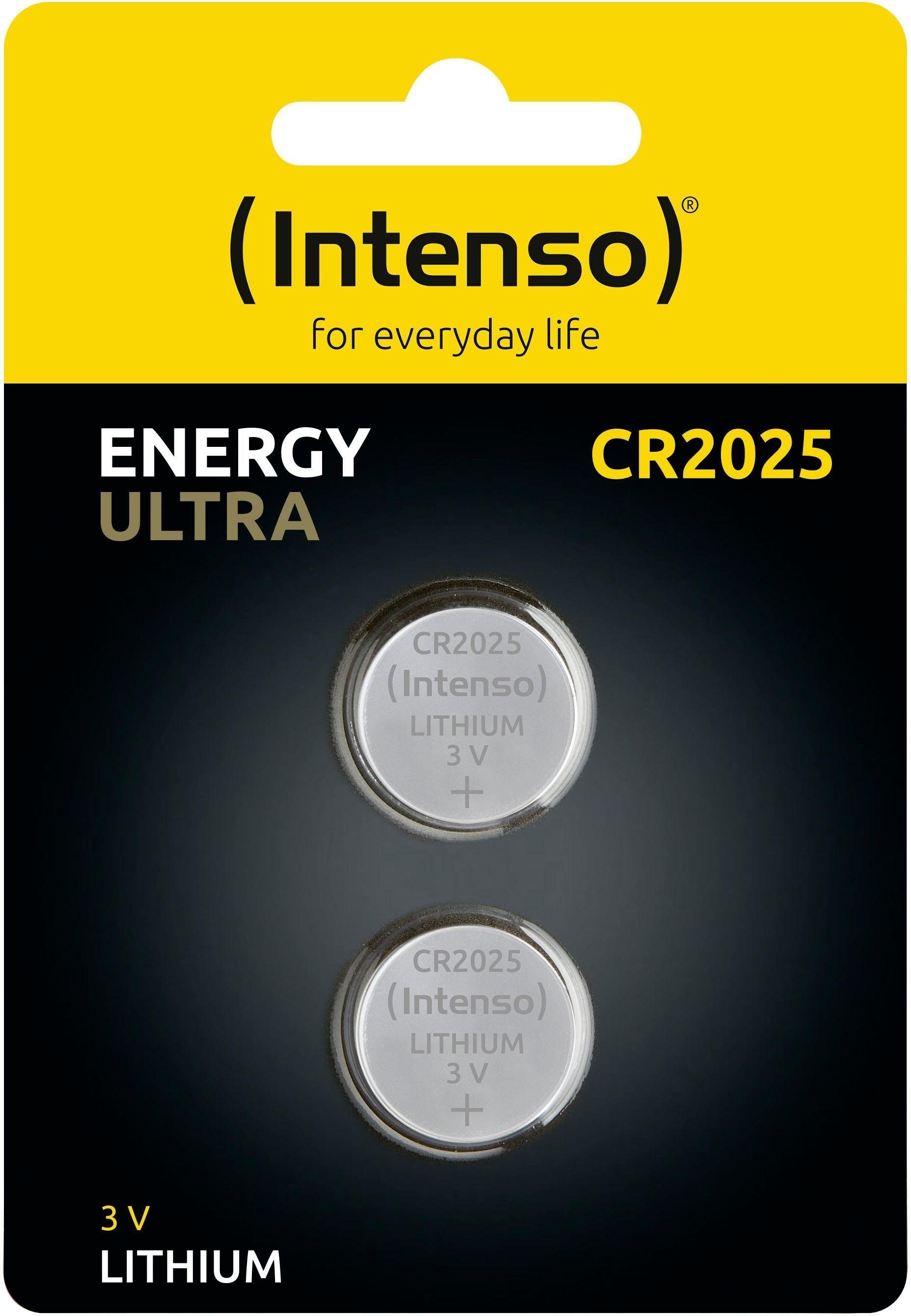 CR Intenso 2er St) Energy Ultra Knopfzelle, Pack 2025 (2