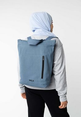 MELA Rucksack Hybrid Rucksack ANIL, Bequem als Rucksack oder Umhängetasche tragbar