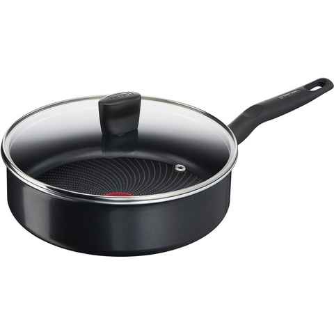 Tefal Schmorpfanne Start'Easy, Aluminium, Thermo-Signal-Temperaturanzeiger, Induktion, Ø 24 cm