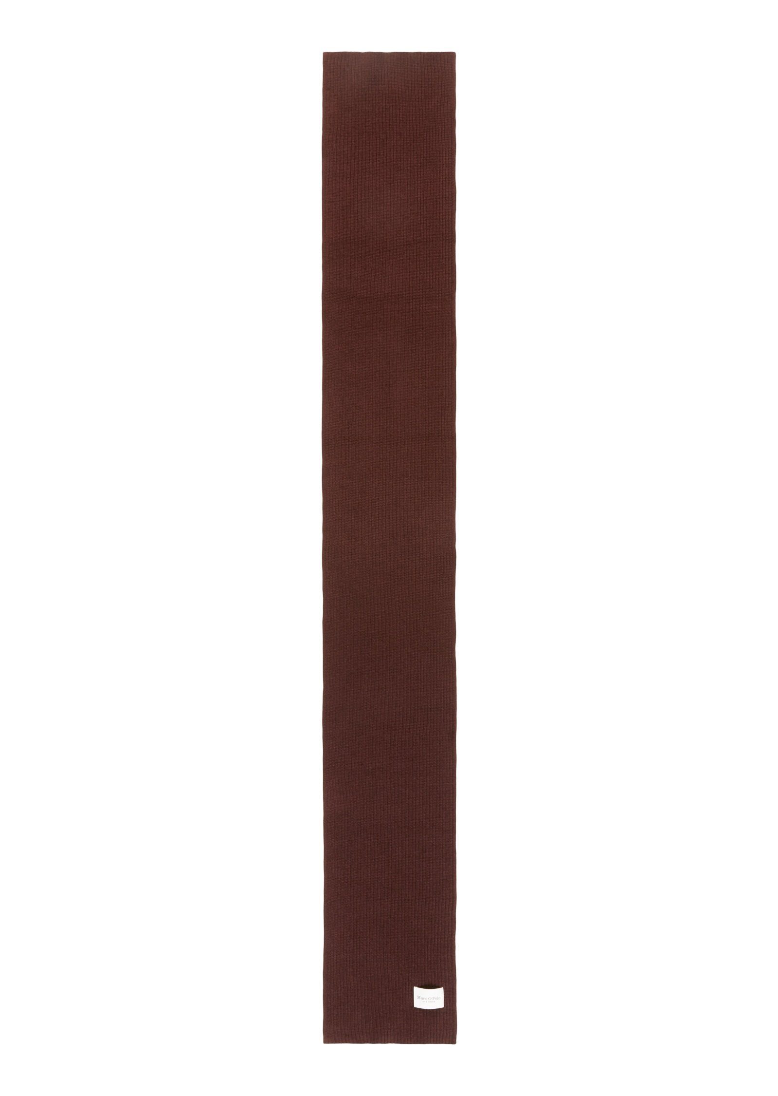 Bio-Baumwolle Schal Marc aus reiner O'Polo rot
