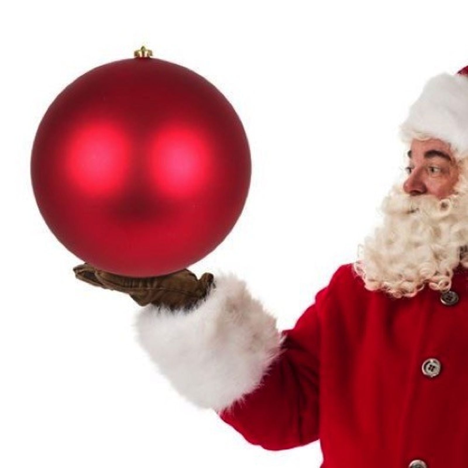 BURI Weihnachtsbaumkugel XXL Weihnachtsbaumkugel 30cm Christbaumkugel Dekok günstig online kaufen