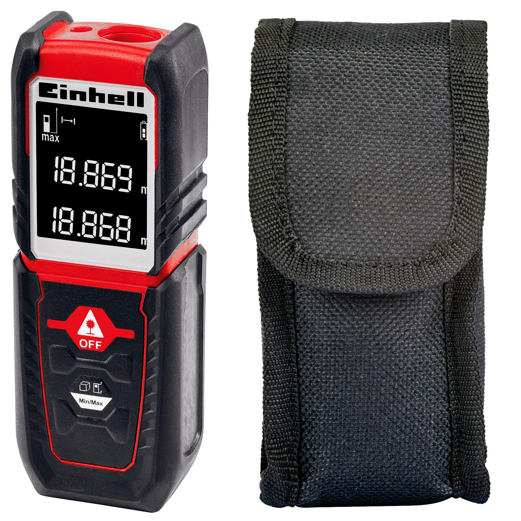 Einhell Lasermessgerät Laser-Distanzmesser TC-LD 25