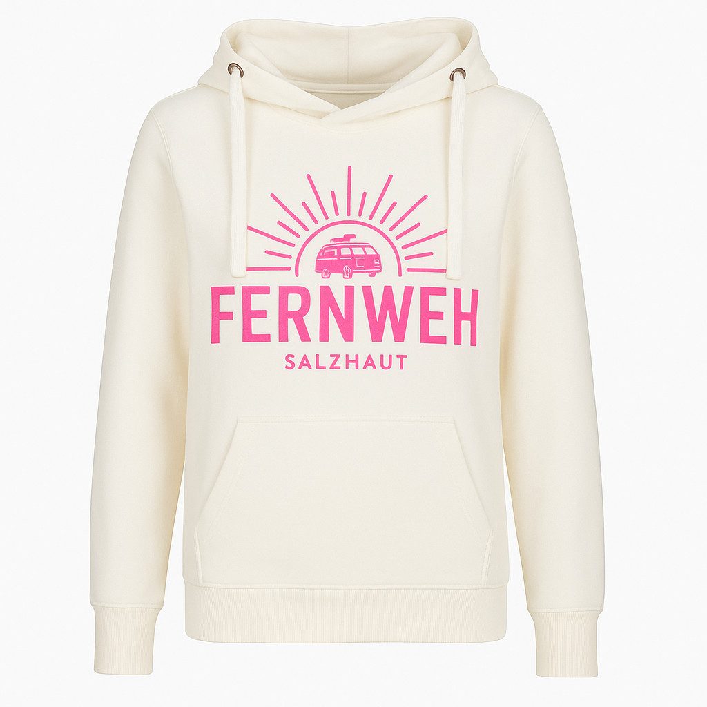 salzhaut Hoodie Salzhaut Hoodie Sünn FERNWEH-Print