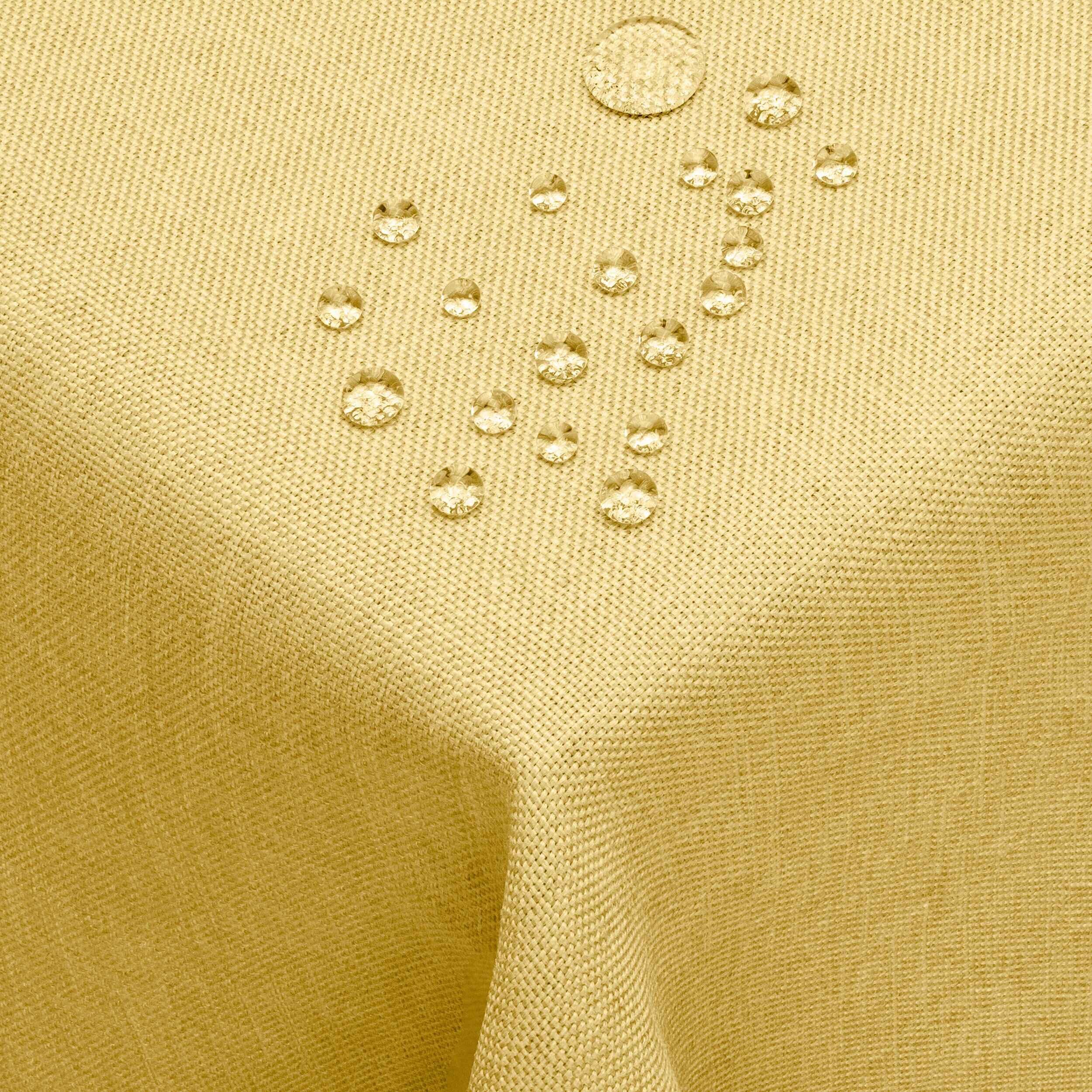 DecoHomeTextil Heimtextilmanufaktur Tischdecke Leinen Optik Tischdecke Tischtuch Abwaschbar Wasserabweisend