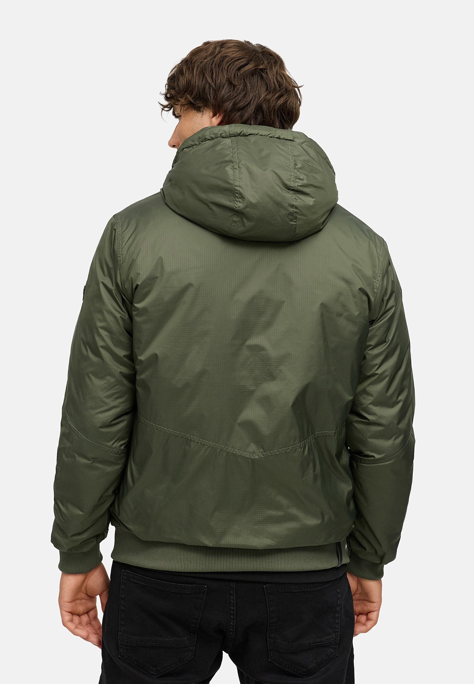 Ragwear Outdoorjacke Sherwer YOUMODO Herren Kapuzenjacke für kühle Tage