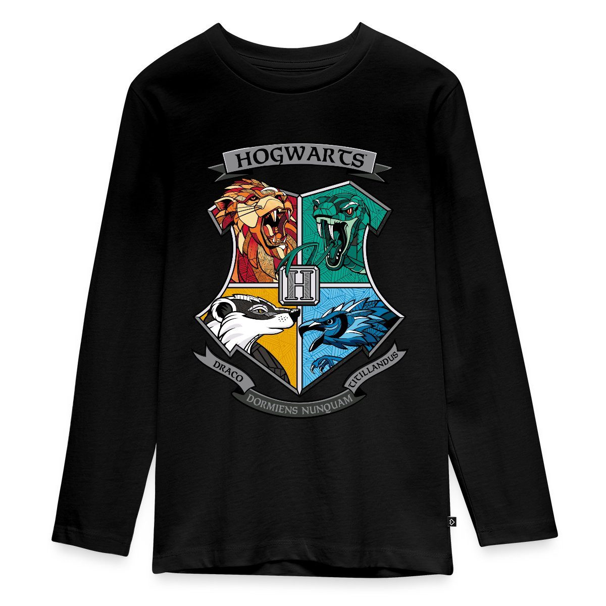 Spreadshirt T-Shirt Harry Potter Hogwarts Logo günstig online kaufen