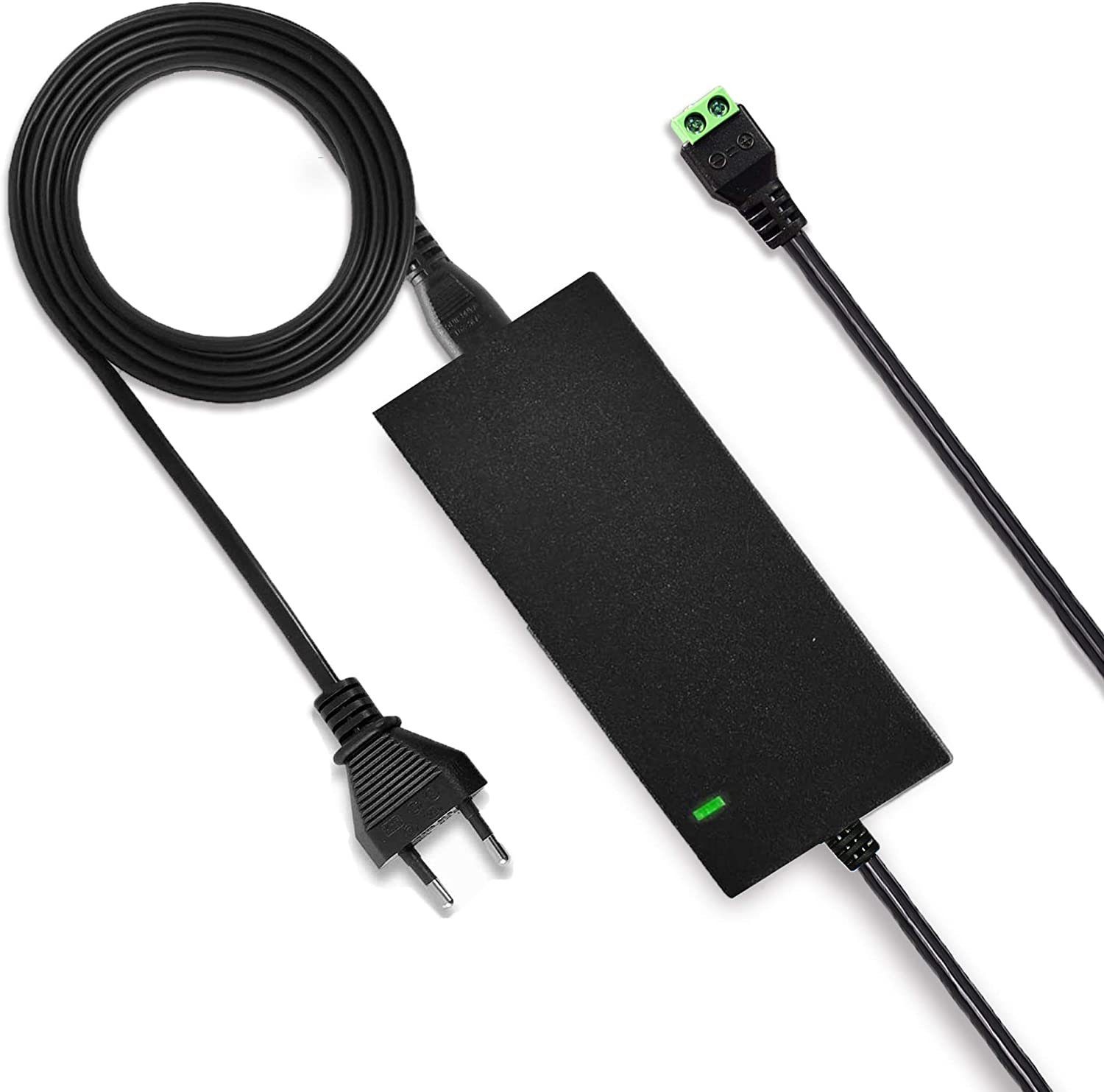 Leicke 12V 5A LED Netzteil Adapter Transformator, Konstantstromversorgung Netzteil (Ladegerät,Trafo,LED Stripes Streifen Lichtband Lichterkette RGB Leiste)