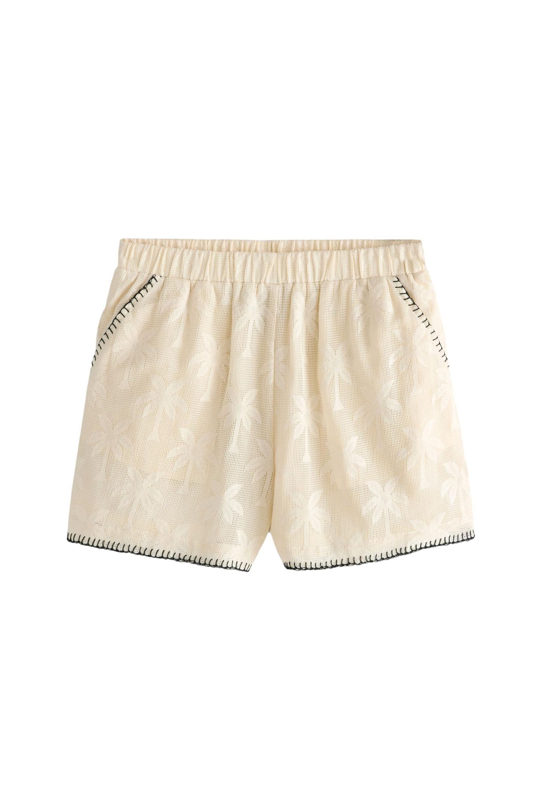 Next Shorts Gehäkelte Shorts mit Stickerei günstig online kaufen