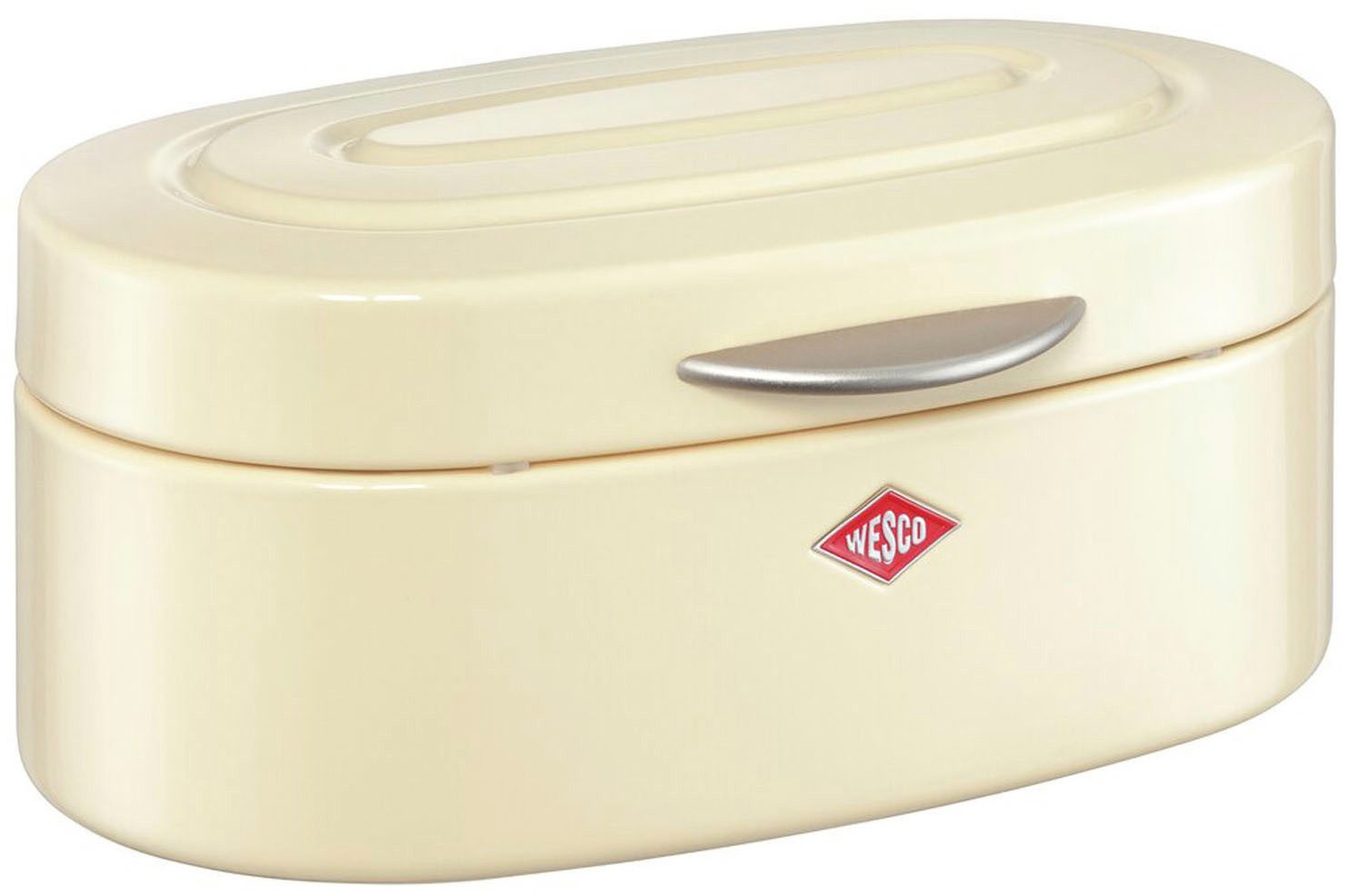 WESCO Brotkasten Single Elly, Stahlblech, (1-tlg), dicht schließender Deckel / Lüftungslöcher / Griff