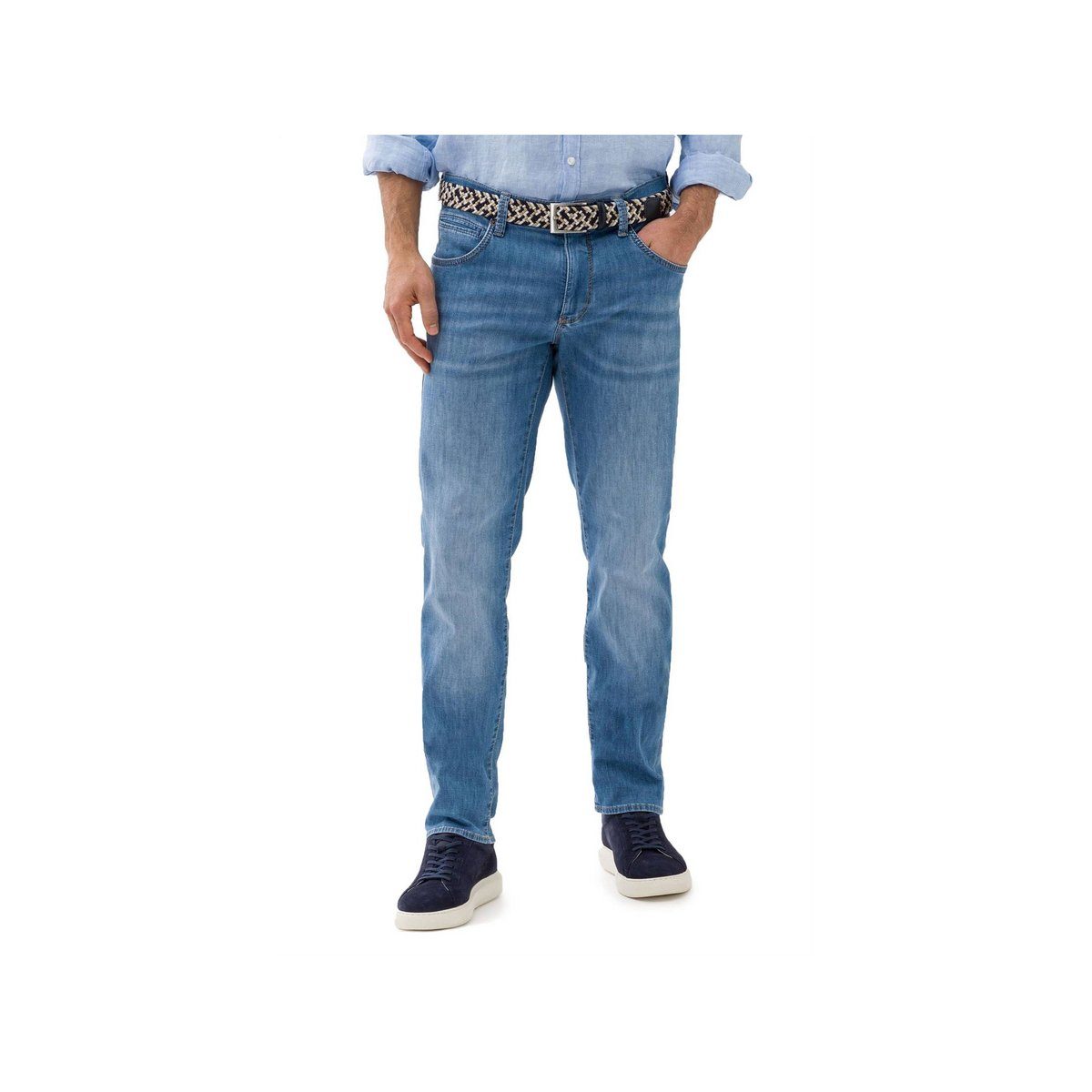 Brax (1-tlg) blau 5-Pocket-Jeans