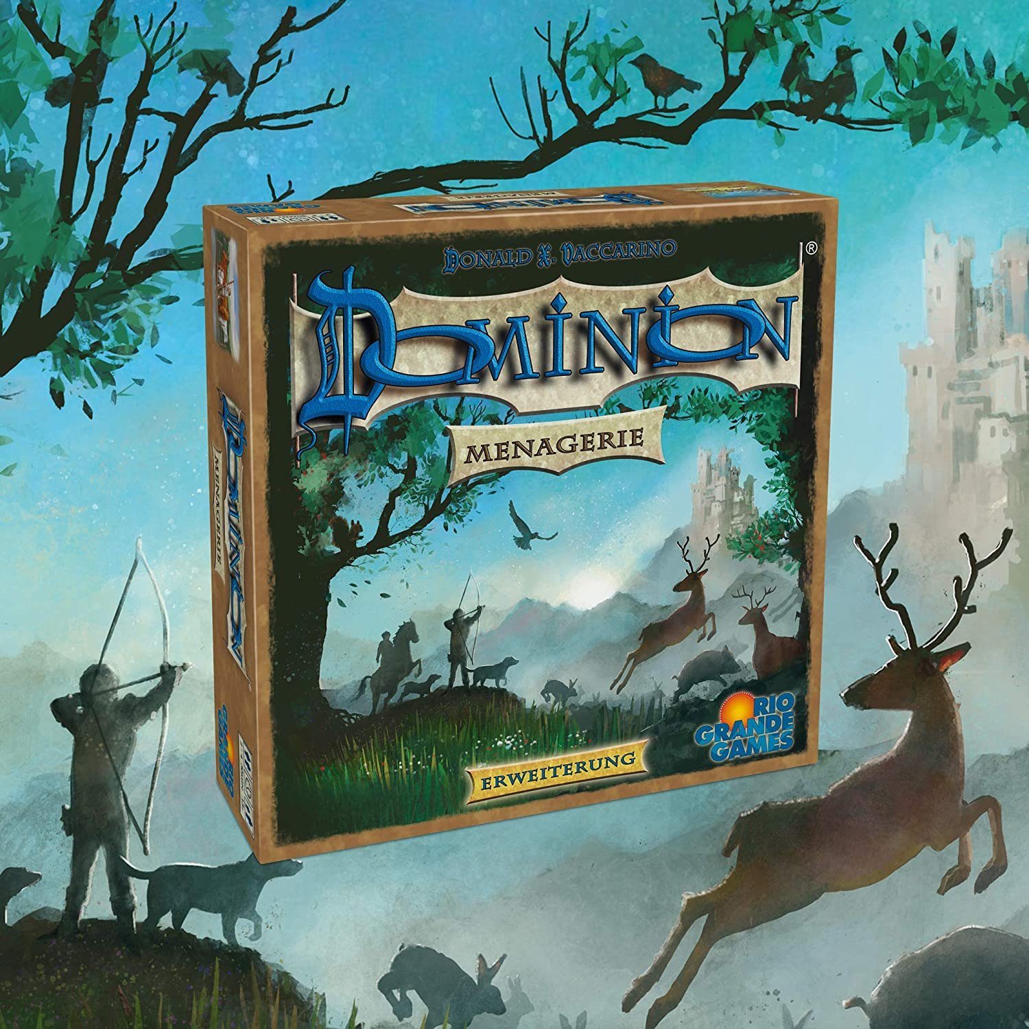 ASS Games Spiel, - Grande Altenburger RGG Erweiterung Menagerie - Brettspiel Dominion Rio