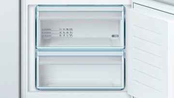 BOSCH Einbaukühlgefrierkombination 4 KIV67VSF0, 144,6 cm hoch, 54,1 cm breit