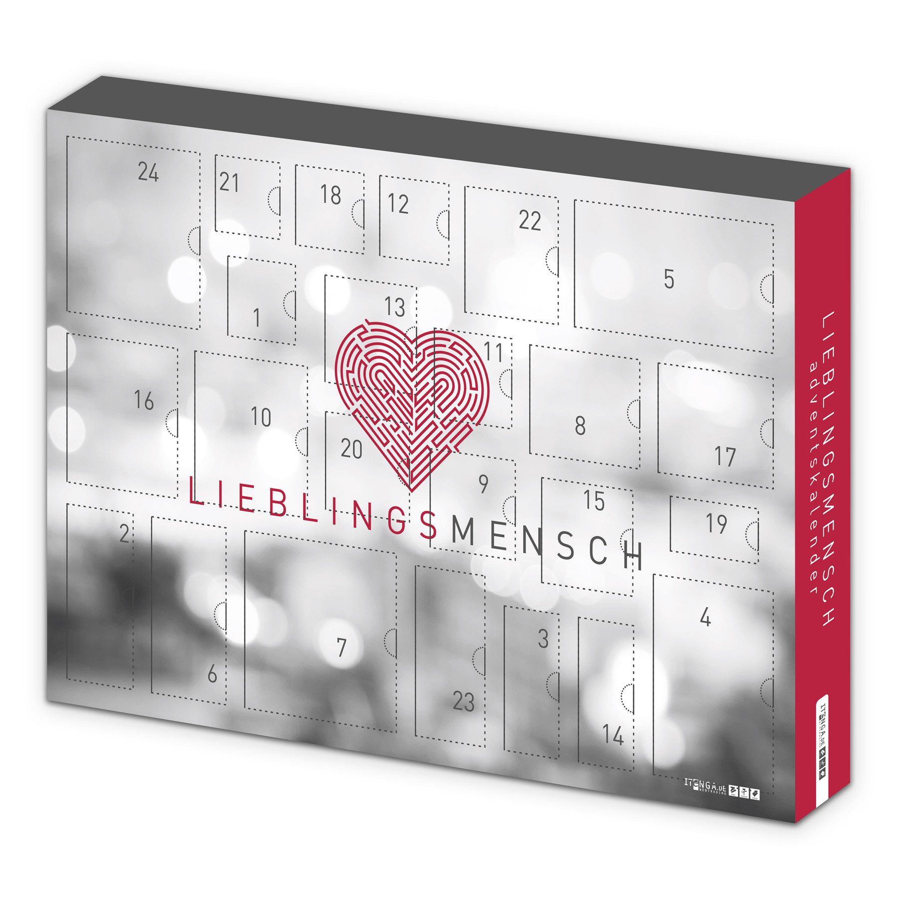 itenga Календари itenga Frühstück Календари Motiv LIEBLINGSMENSCH