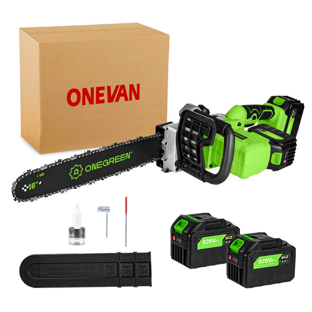 ONEVAN Akku-Kettensäge 42 V, 16 Zoll – günstig online kaufen