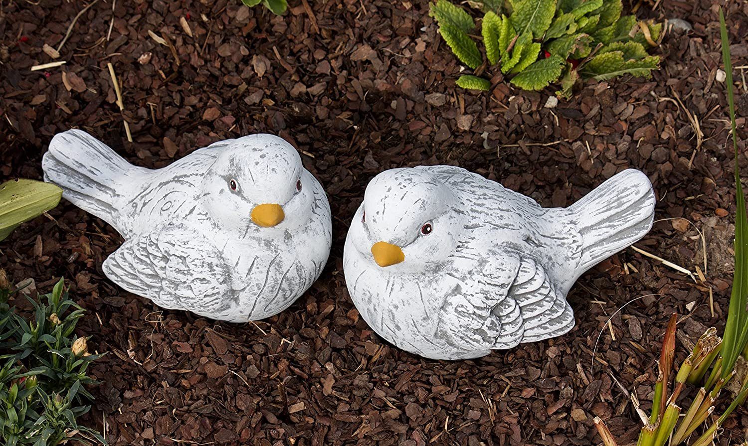 Stone and Style Gartenfigur Steinfigur 2er günstig online kaufen