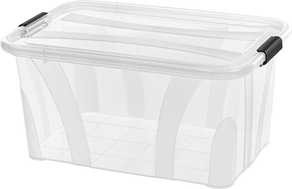 Siena Home Aufbewahrungsbox Anzio (Set, 3 St), Kunststoff, 100% recyclebar, 7 L, 14 L, 32 L