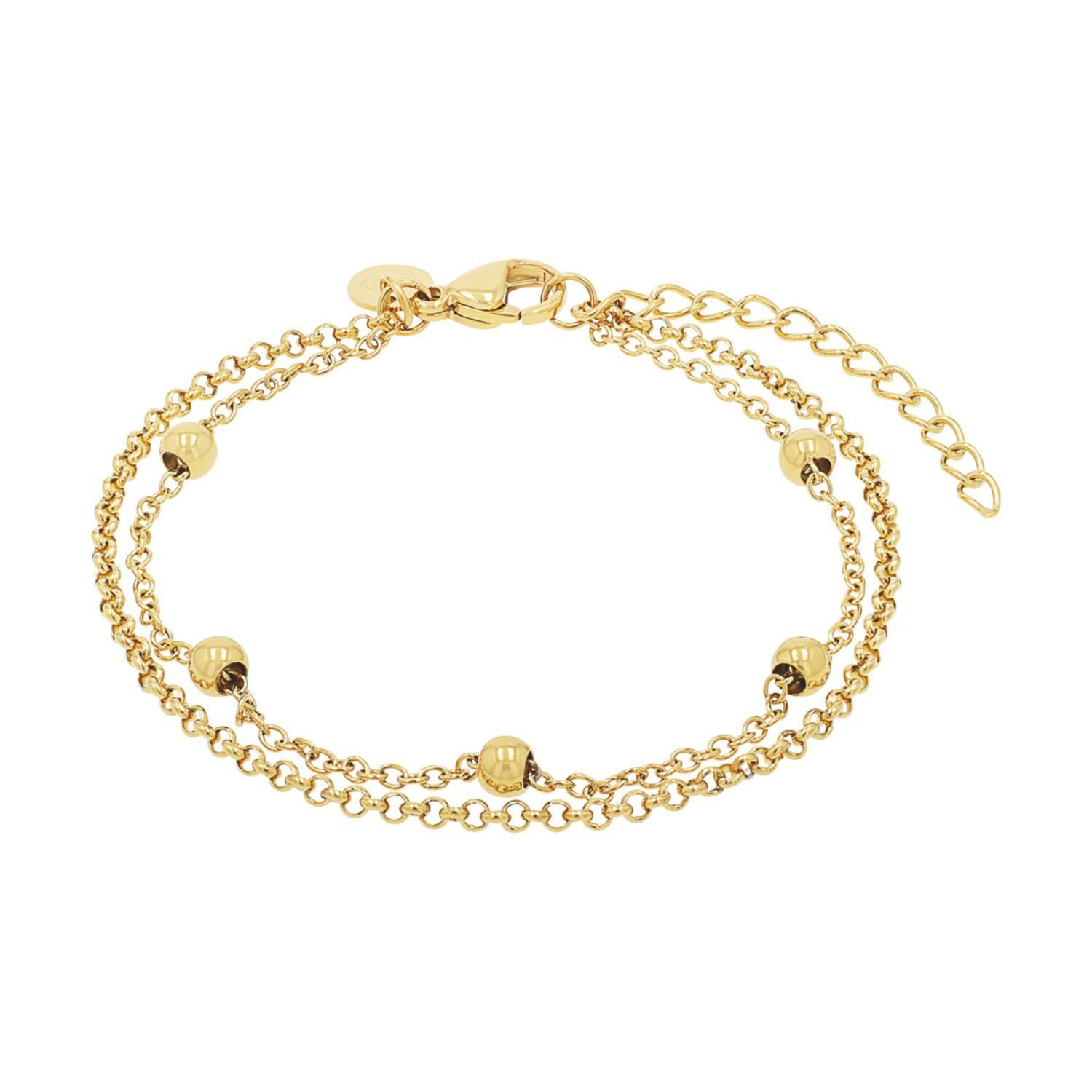 TOM TAILOR Armband TOM TAILOR Armband für Damen, Edelstahl (Mehrrei. Armband, 1-tlg)