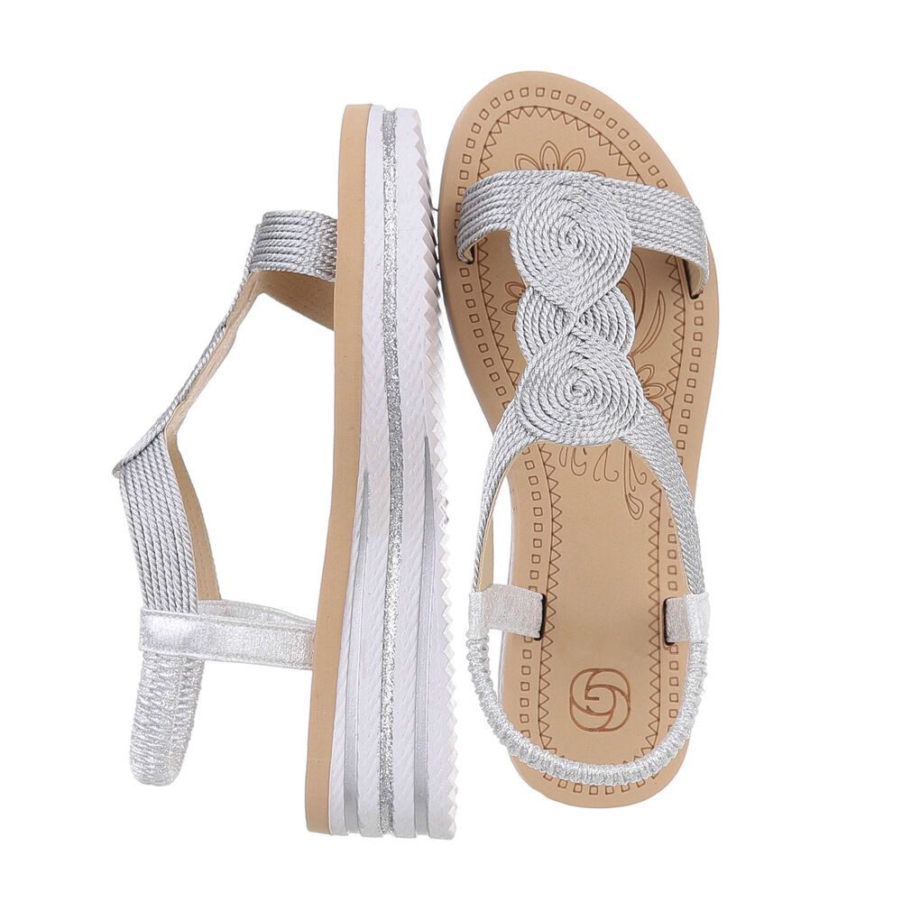 Ital-Design Damen Freizeit Plateausandaletten (86526958) Keilabsatz/Wedge günstig online kaufen