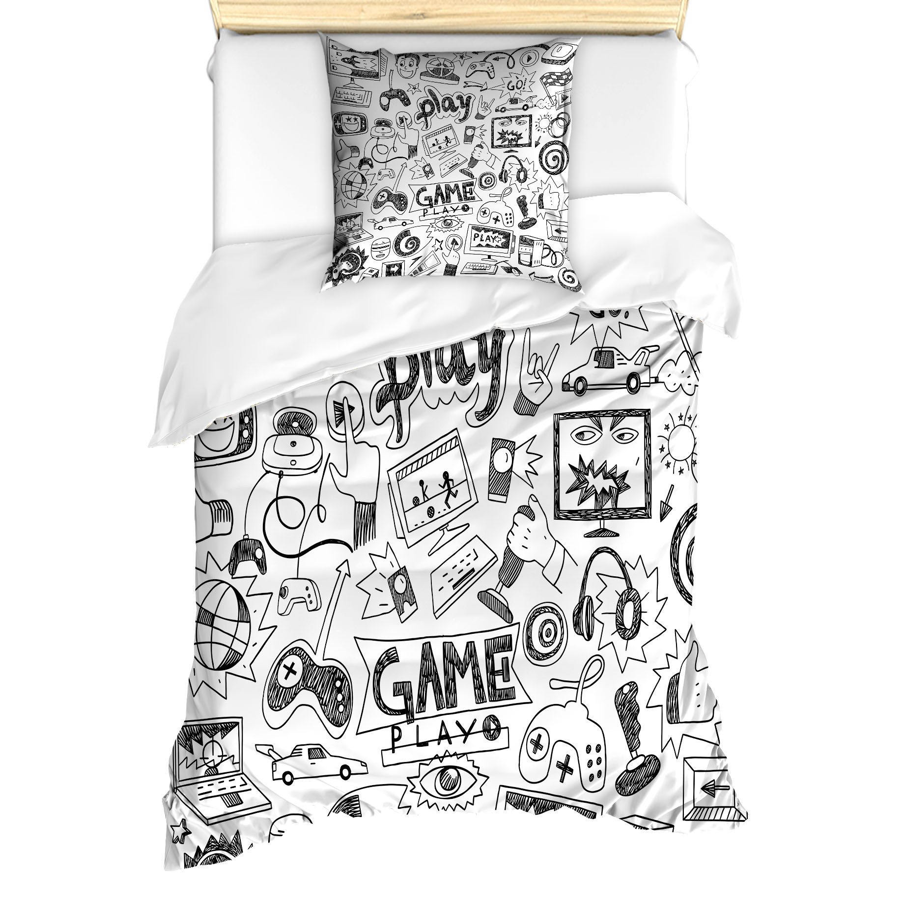 Abakuhaus Bettwäsche Milbensicher Allergiker geeignet mit Kissenbezug, Micr günstig online kaufen