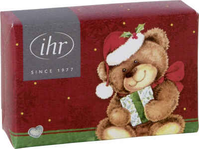 Ihr Ideal Home Range GmbH Handseife Christmas Teddy Schafsmilchseife Florex Bratapfel 150gr. Seife, 1-tlg.