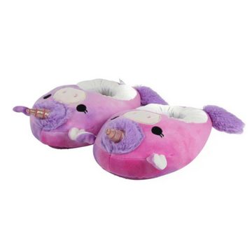 Squishmallows Squishmallows Hausschuhe Lola Unicorn - weich warm komfortabel 29-30,5 Plüsch Hausschuhe