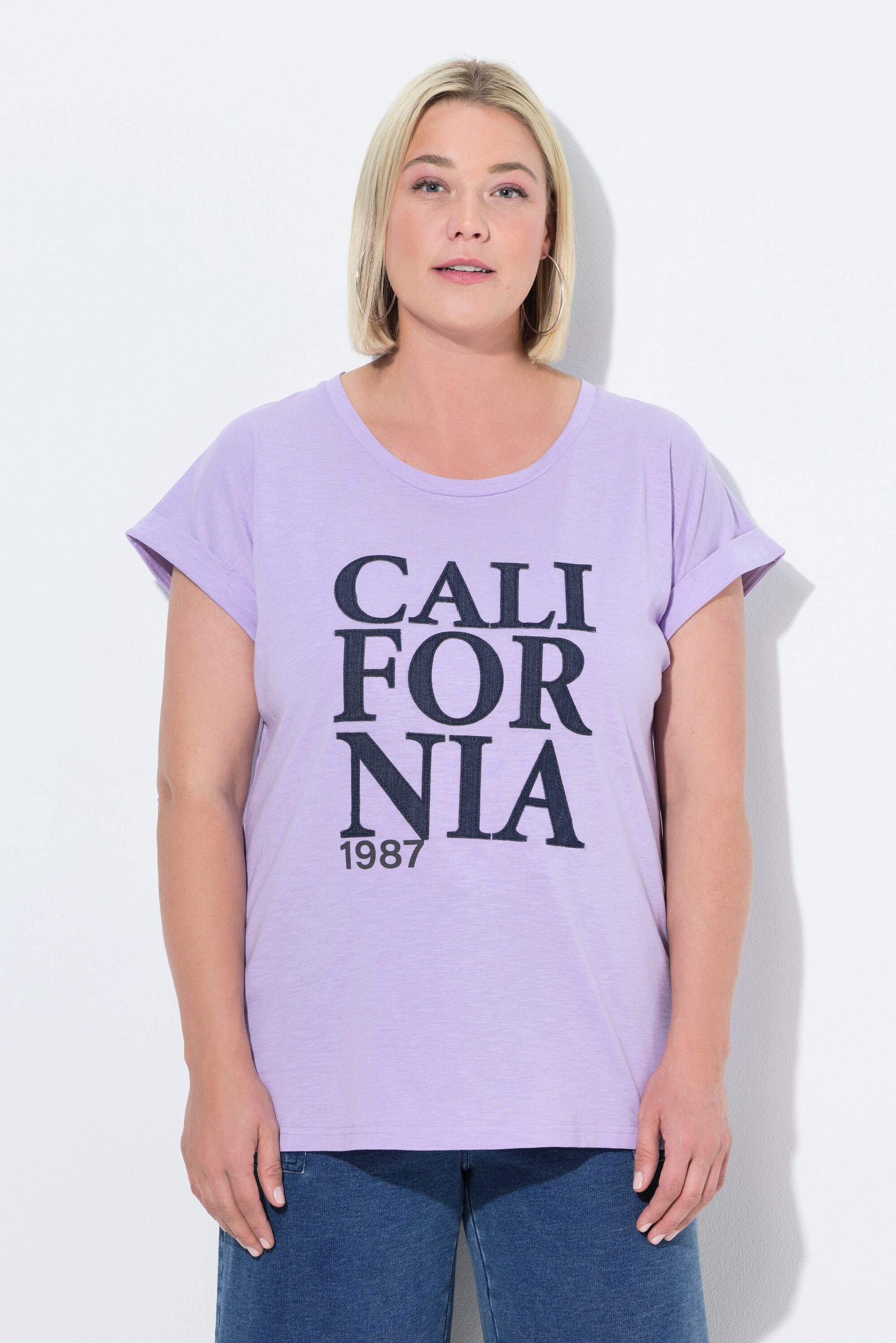 Ulla Popken T-Shirt T-Shirt California Oversized günstig online kaufen
