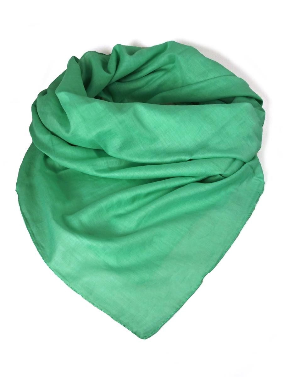 Hathi Halstuch Tuch Halstuch 100% Baumwolle unifarben neo-mint, ca. 100 x100 cm, (1-St)