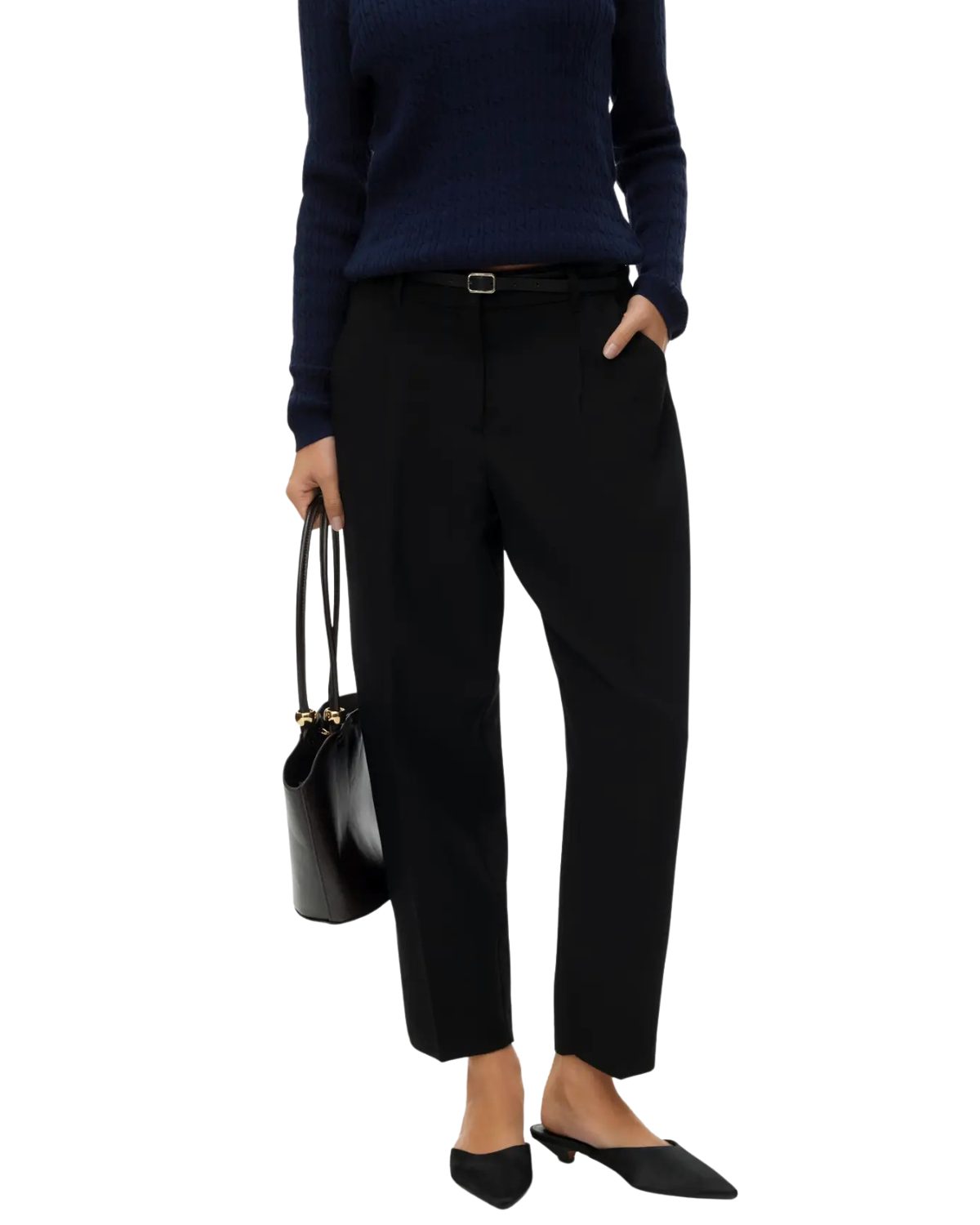 Vero Moda Stoffhose Modische Barrel-Hose mit schmeichelhafter Passform günstig online kaufen