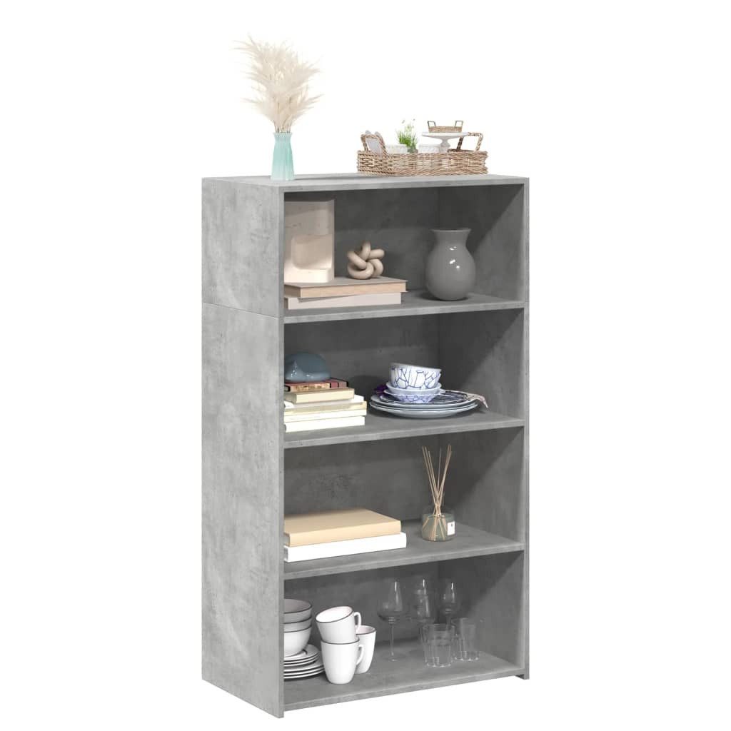 vidaXL Highboard Highboard Betongrau 70x41x124 cm günstig online kaufen