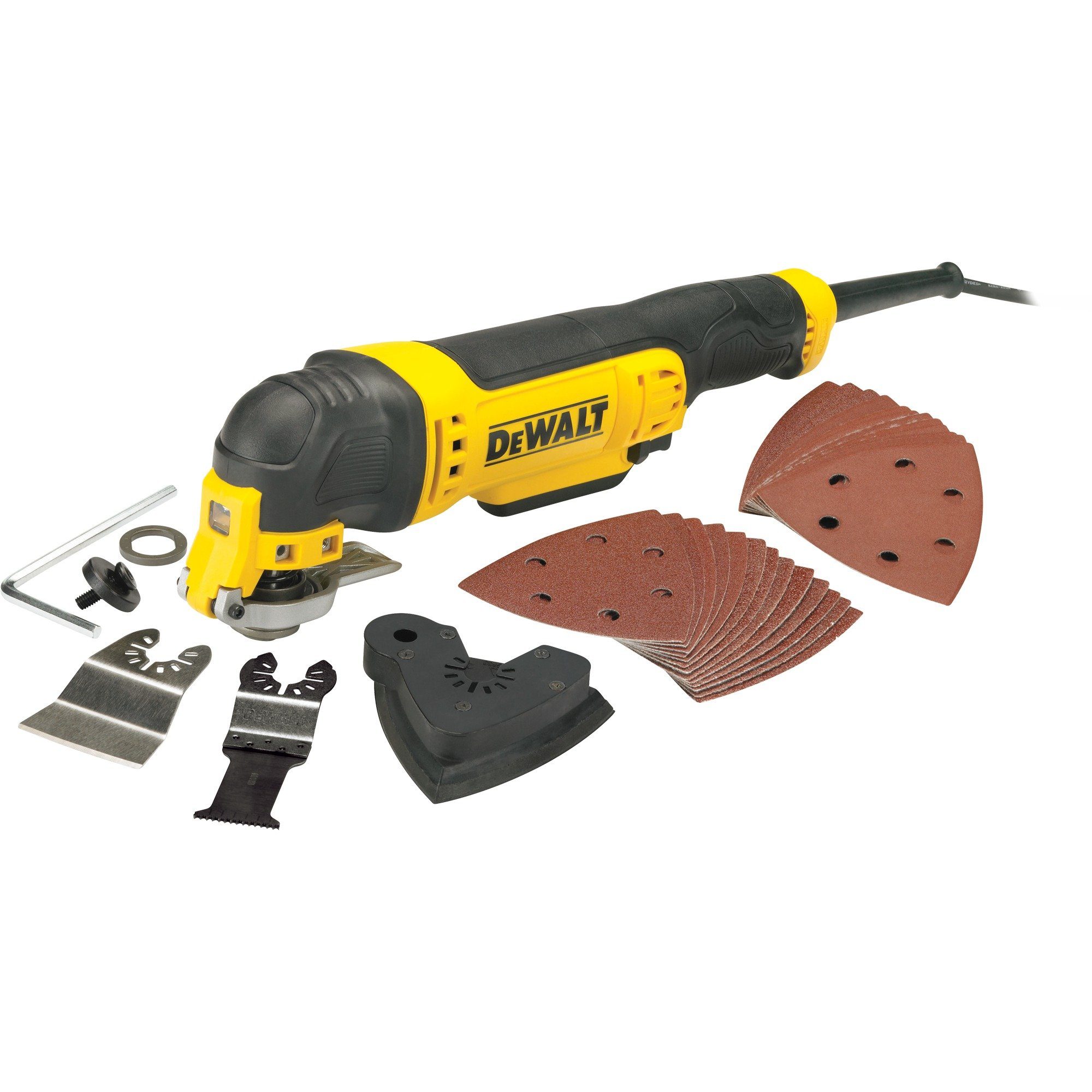 DeWalt Akku-Multifunktionswerkzeug DEWALT Multifunktions-Werkzeug DWE315, (300 Watt), 300 Watt