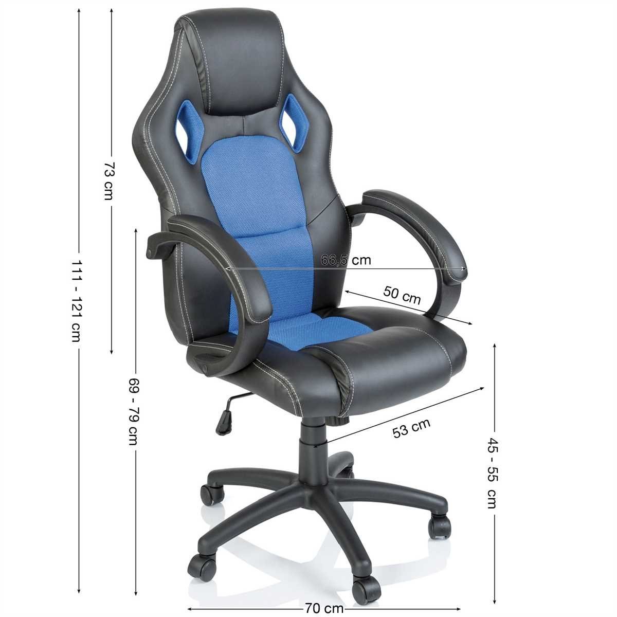 TRESKO Drehstuhl Racing Chefsessel Bürostuhl, Schreibtischstuhl, günstig online kaufen