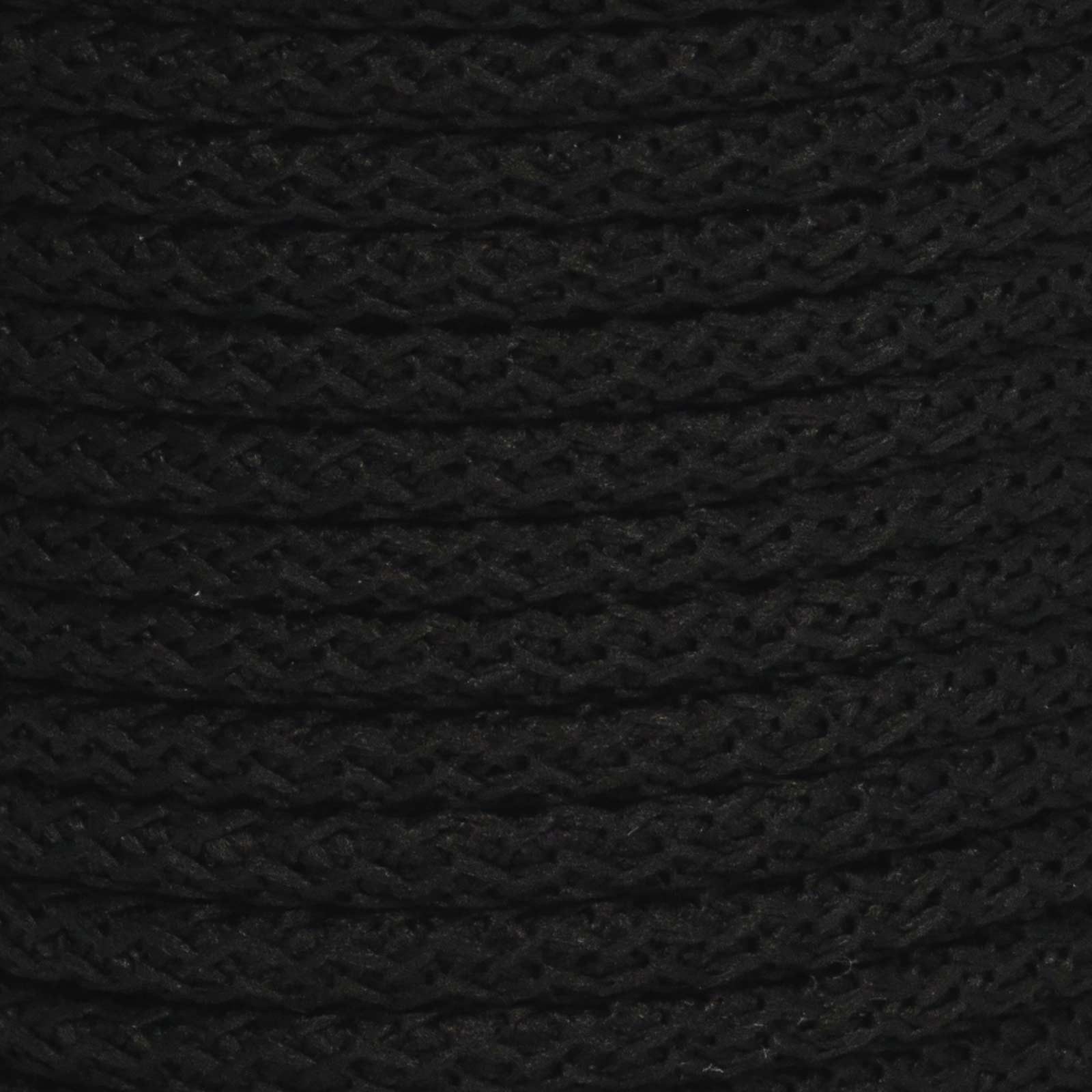 maDDma Seil 50m Polypropylen-Seil Ø 10mm auf Rolle Universalseil Kordel Schnur (1 Rolle), schwarz
