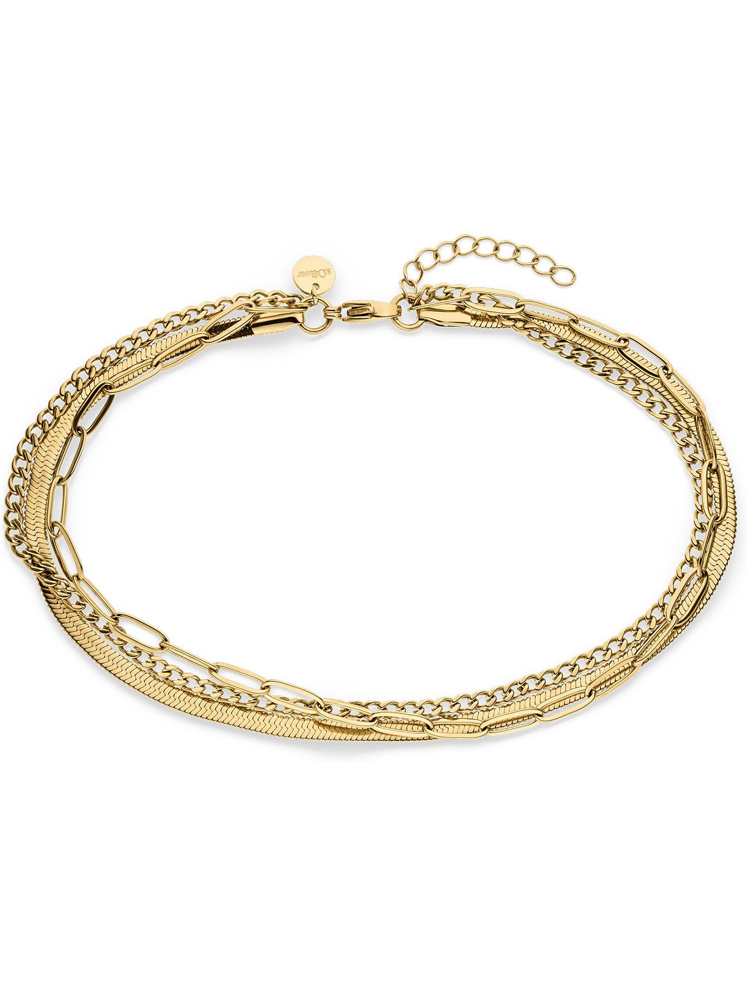 Armband S.Oliver Damen-Armband Edelstahl