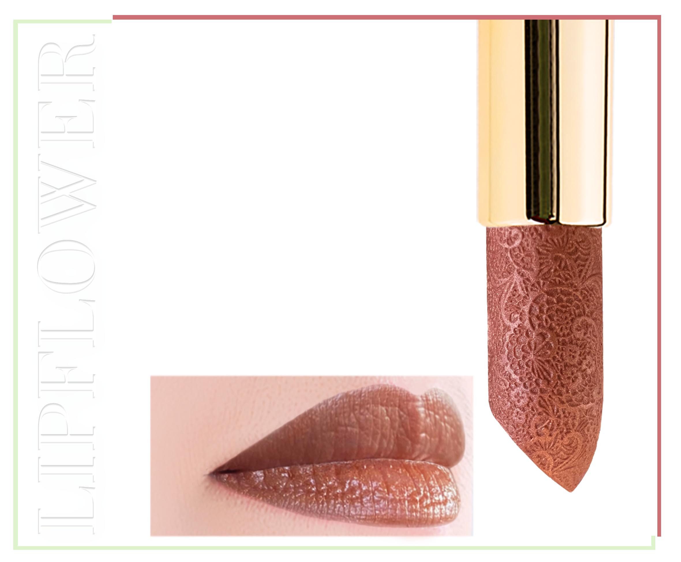 Shaoyun Lippenstift OHNE Titandioxid, VEGAN, aus Bio-Rohstoffen, Frangipani Nr. 197