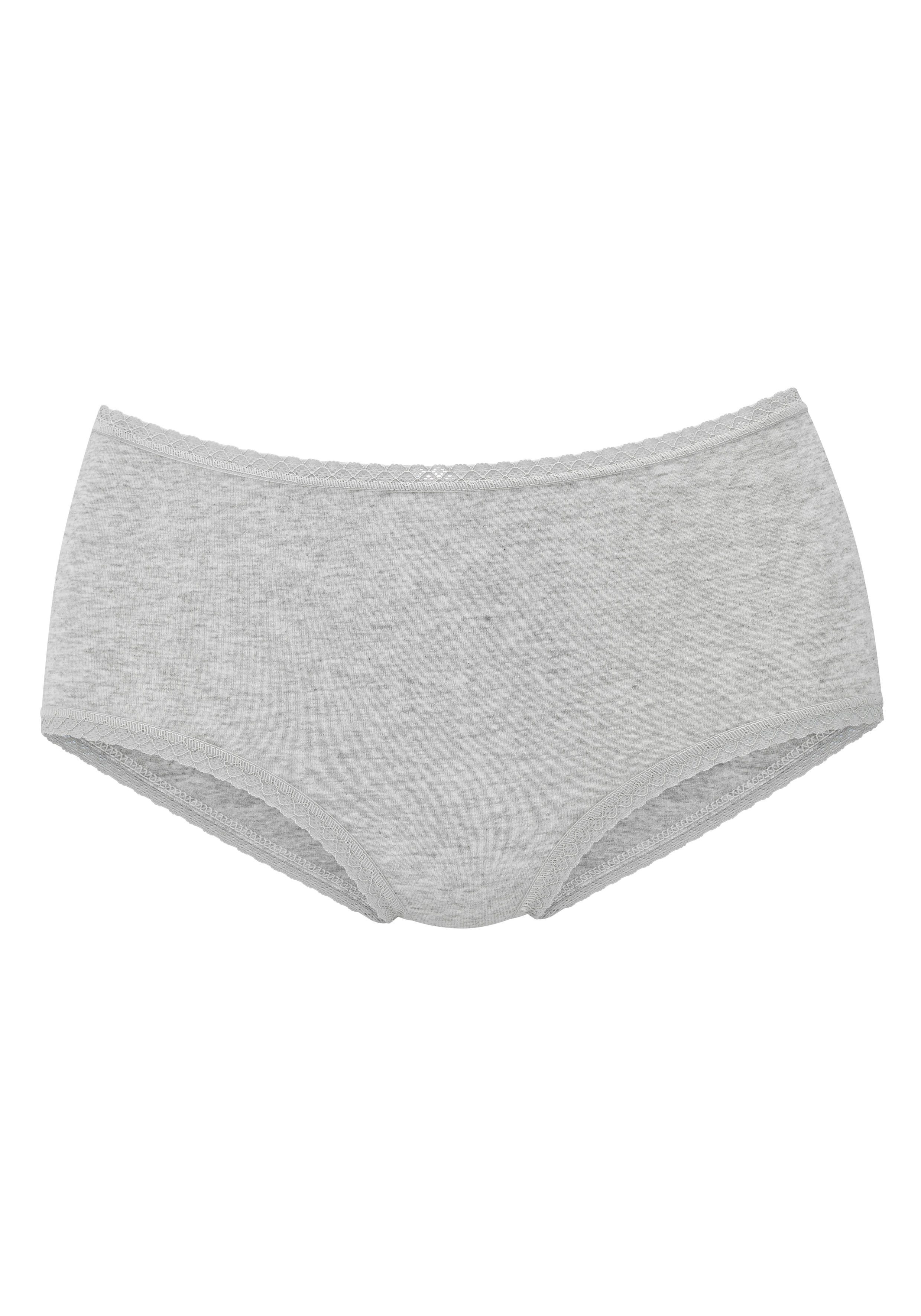 Vivance by Lascana Taillenslip (7er-Pack) aus weicher Baumwollqualität mit feiner Spitzeneinfassung – Bild 4 von 5