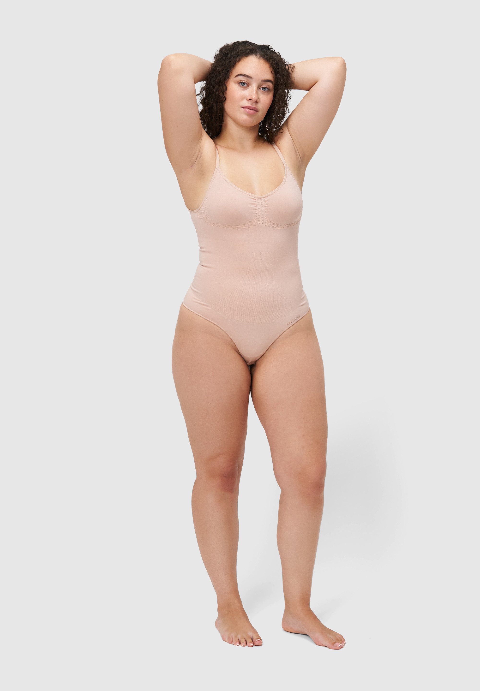 Les Lunes Kurzarmbody RAYAA Seamless Shapewear Bodysuit Shapewear, Seamless, Atmungsaktiv, Bambusviskose