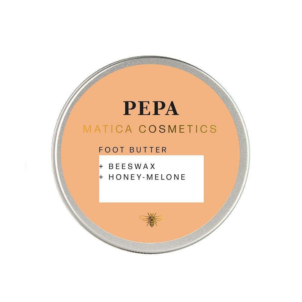 Matica Cosmetics Fußbutter Pepa - Honigmelone