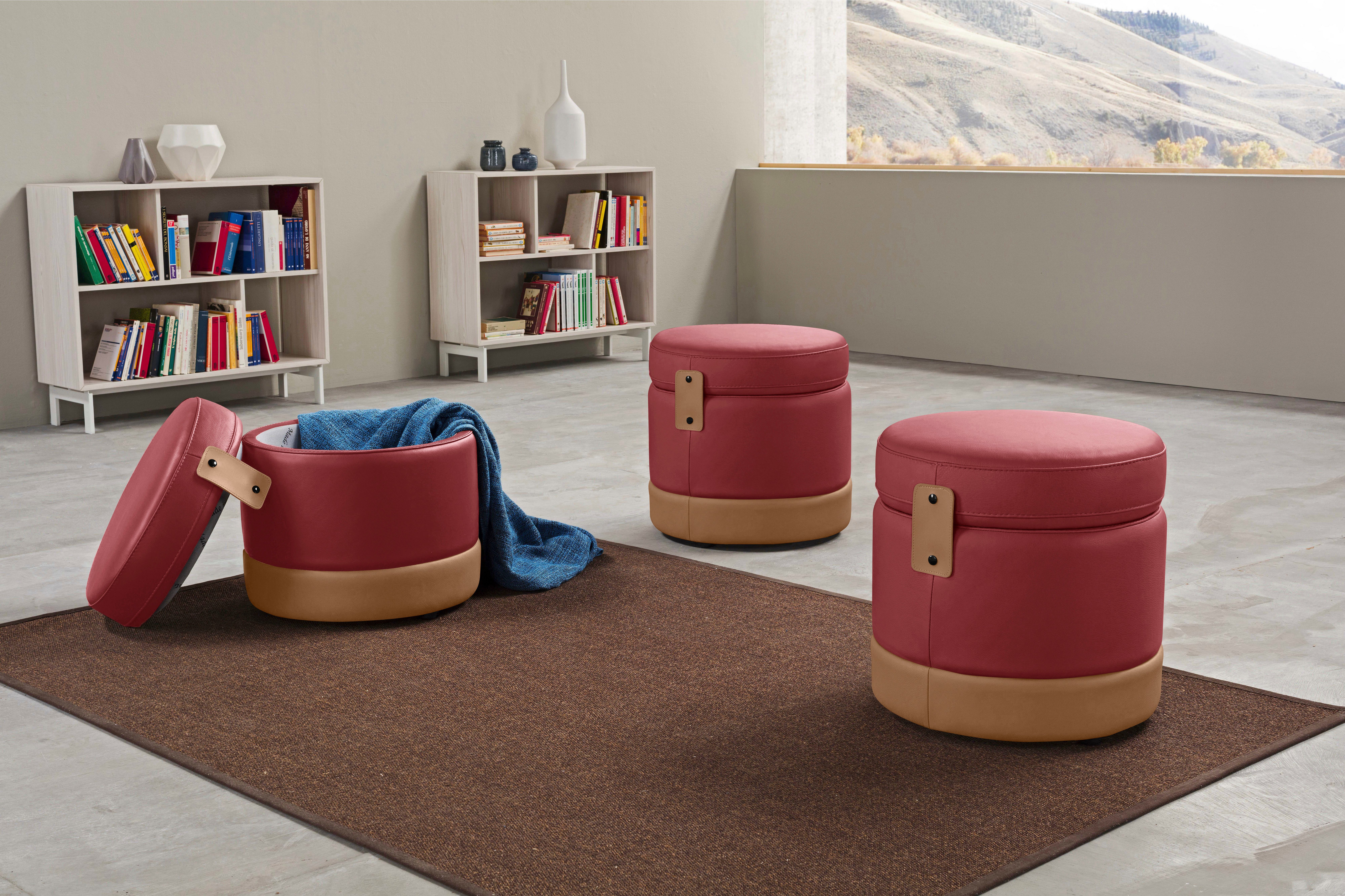 Egoitaliano Hocker Tonder, Designhocker als Blickfang günstig online kaufen