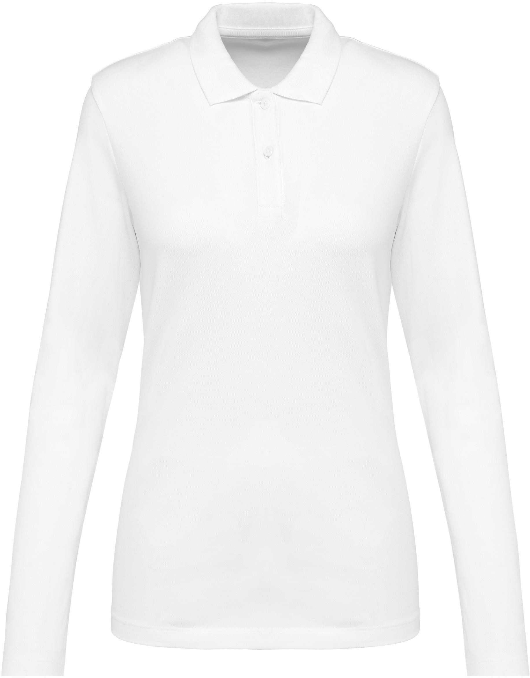 Kariban Langarm-Poloshirt Supima® Damen-Polohemd mit langen Ärmeln günstig online kaufen