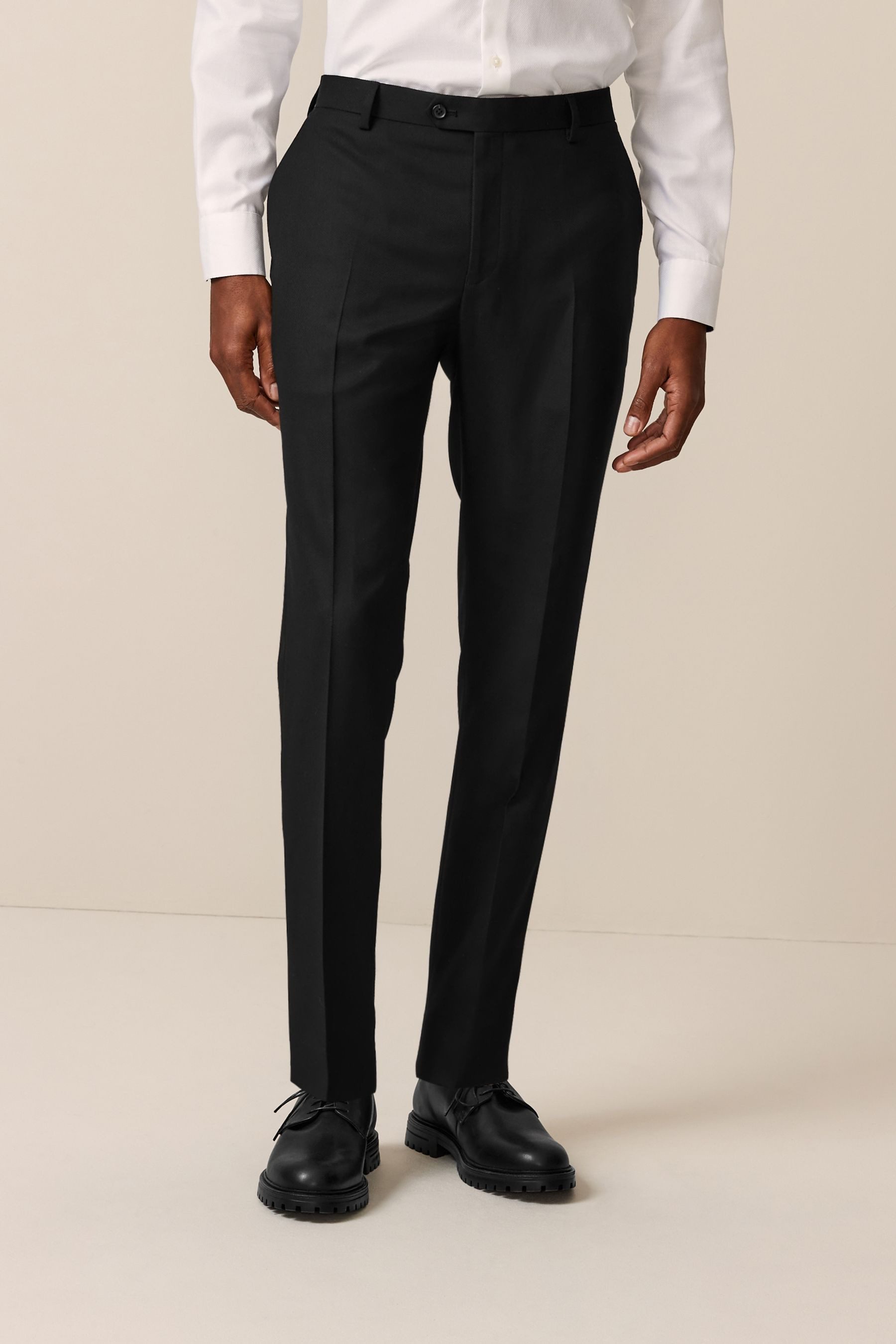 Next Anzughose Strukturierter Anzug: Slim Fit Hose (1-tlg)