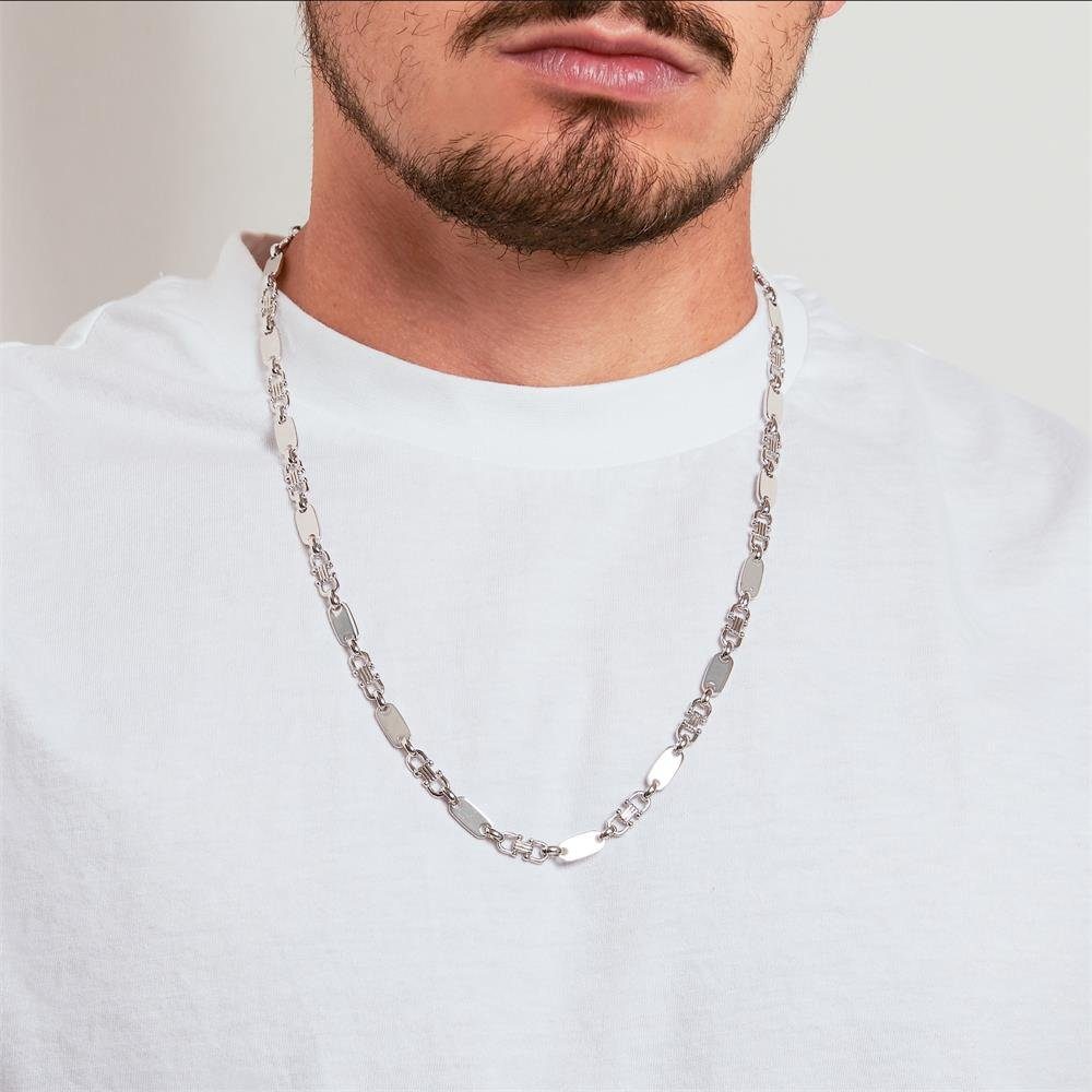 Herren Plattenkette JEWLIX aus Silberkette Sterlingsilber 925er