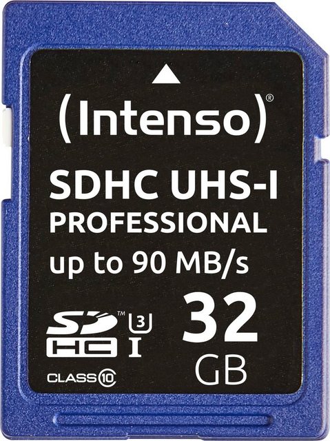 Intenso »SDHC UHS-I Professional« Speicherkarte (32 GB)