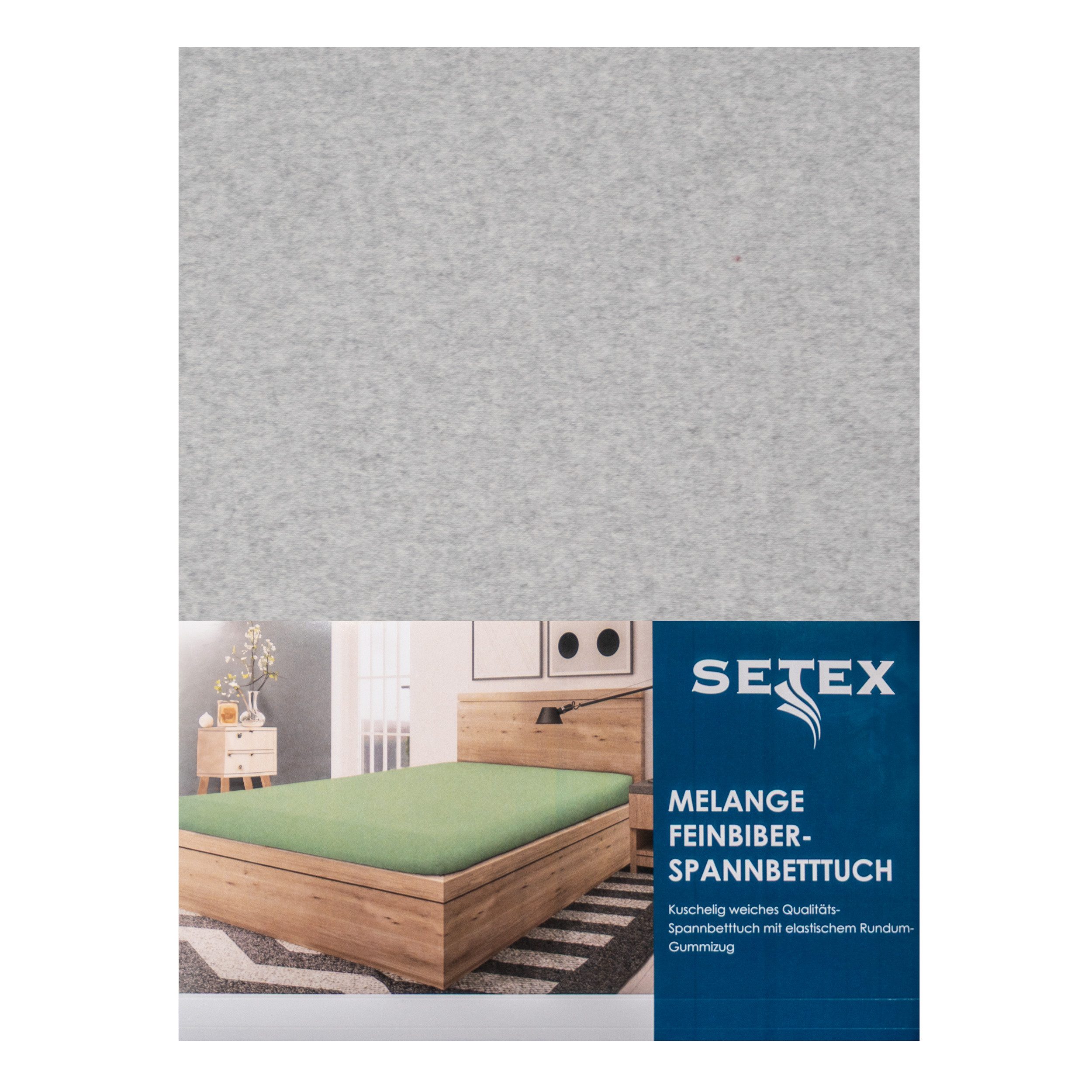 SETEX Spannbettlaken Biber, Biber, Gummizug: rundum, günstig online kaufen